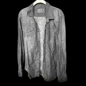 RENUAR men - casual button down shirt.